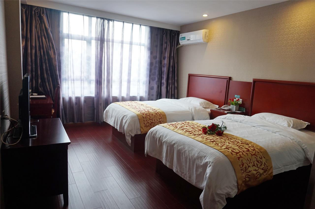 Greentree Inn Anhui Huaibei Renmin Road Business Hotel ภายนอก รูปภาพ