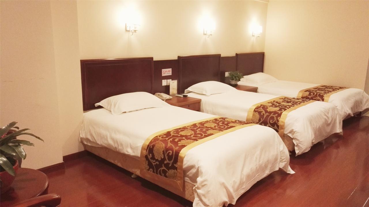 Greentree Inn Anhui Huaibei Renmin Road Business Hotel ภายนอก รูปภาพ